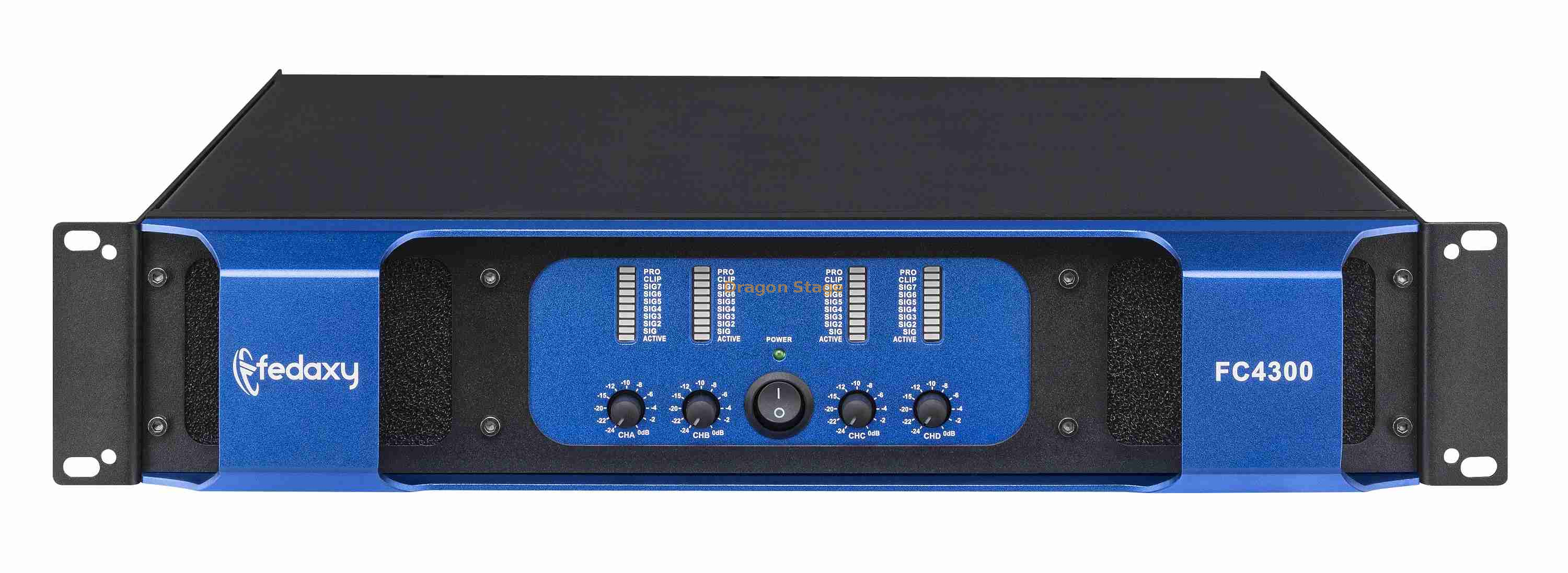 PRO 音响系统音频 1500 瓦功率专业放大器音频立体声 H 类 2U 4 通道