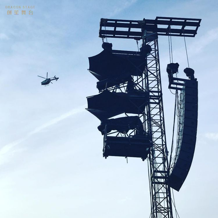 站立式铝制婚庆线阵桁架