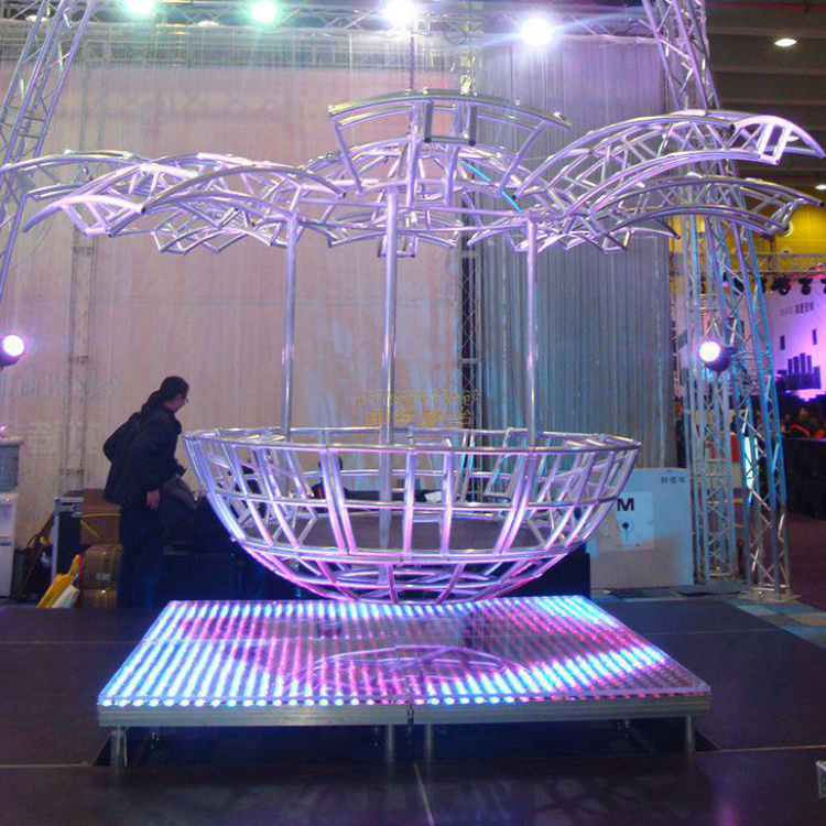 贸易展览会20英尺圆形桁架展示