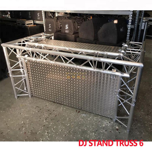 铝板和桌子三角桁架 DJ 展台